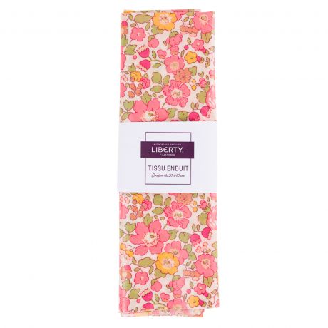 Coupon tissu Liberty Fabrics Tana Lawn� enduit