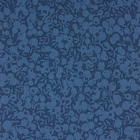 Tissu Liberty Fabrics Patch Wiltshire Shadow NAUTICAL BLUE