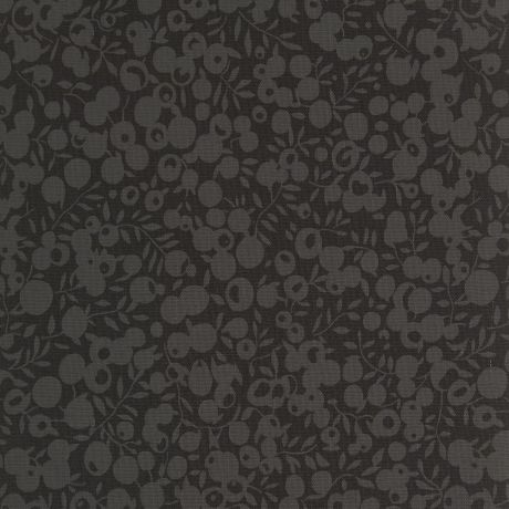 Tissu Liberty Fabrics Patch Wiltshire Shadow BLACK
