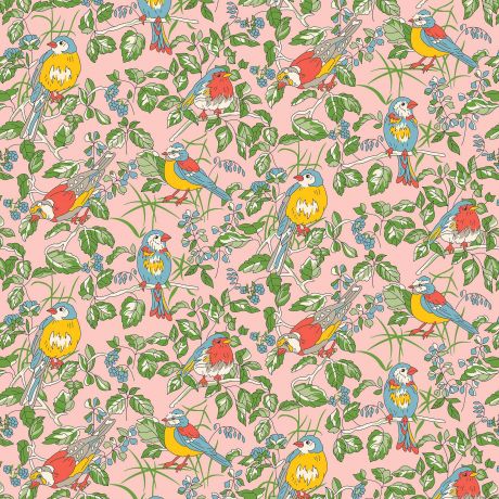 Tissu Liberty Fabrics Patch Woodland walk - hedgerow chorus