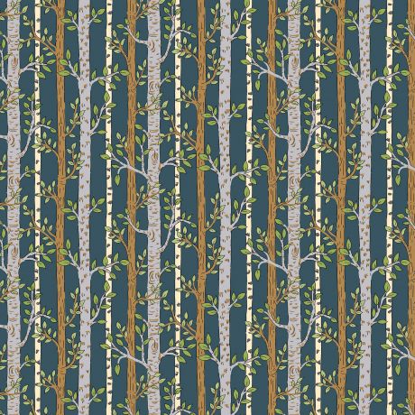 Tissu Liberty Fabrics Patch Woodland walk - into the woods