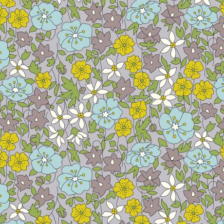 Tissu Liberty Fabrics Patch Woodland walk - daisy delight