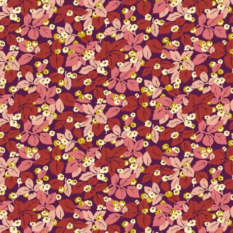 Tissu Liberty Fabrics Patch Woodland walk - rustling leaves