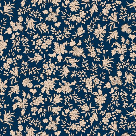 Tissu Liberty Fabrics Patch Woodland walk - thistle field