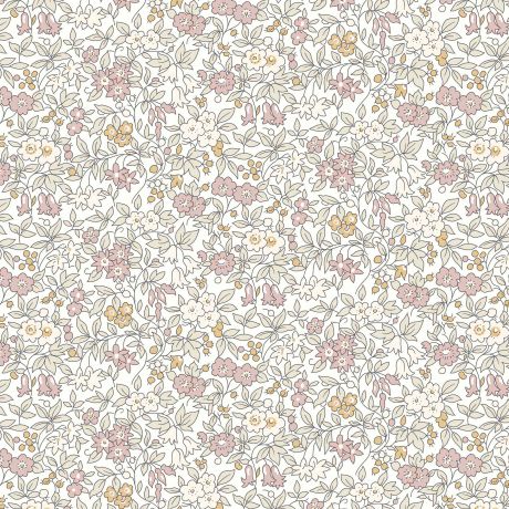 Tissu Liberty Fabrics Patch Flower Show Pebble FORGET ME