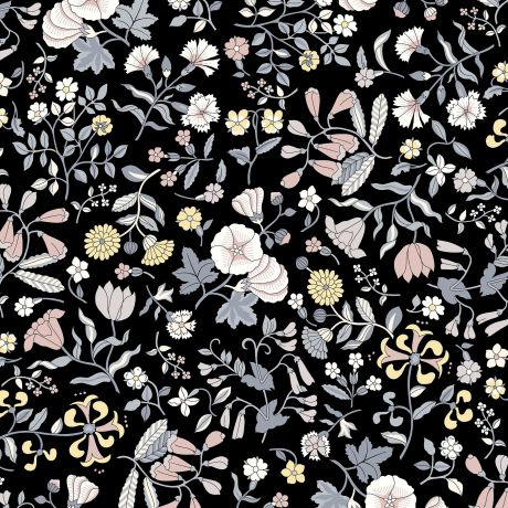 Tissu Liberty Fabrics Patch Flower Show Pebble WILDFLOWER
