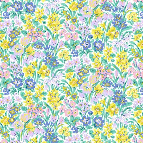 Tissu Liberty Fabrics Patch London Parks Kew Blooms