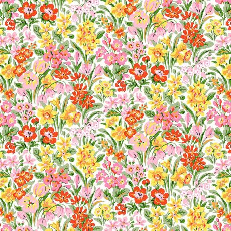 Tissu Liberty Fabrics Patch London Parks Kew Blooms