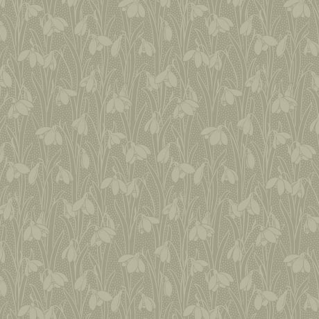 Tissu Liberty Fabrics Patch Snowdrop Spot LICHEN