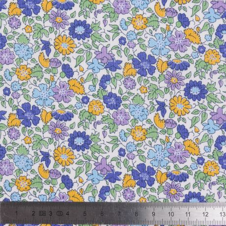 Tissu Liberty Fabrics patch london bouquet palace