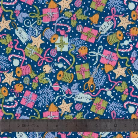 Tissu Liberty Fabrics Patch Festive Gifting