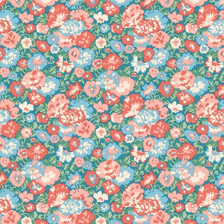 Tissu Liberty Fabrics Patch Palace Garden buckingham blooms