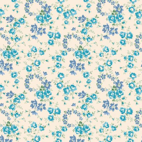 Tissu Liberty Fabrics Patch Palace Garden petal crown