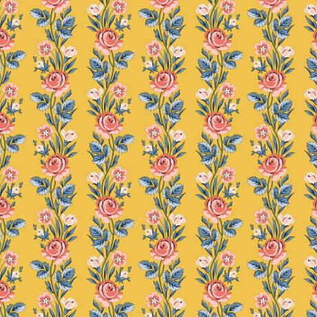 Tissu Liberty Fabrics Patch Palace Garden regal stripe