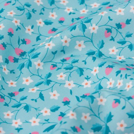 Tissu Liberty Fabrics Patch Gift from the Garden strawberry pick