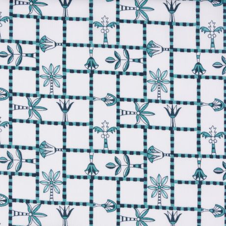 Tissu Liberty Fabrics Tana Lawn� palm trellise