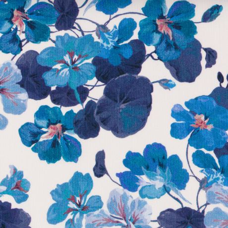 Tissu Liberty Fabrics Tana Lawn� painted nasturtiumme