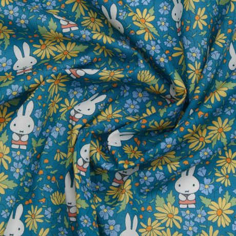 Tissu Liberty Fabrics Tana Lawn� Miffy Prairie day laize de 110cm