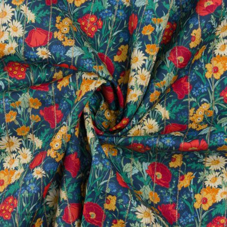 Tissu Liberty Fabrics Tana Lawn florence may metallic