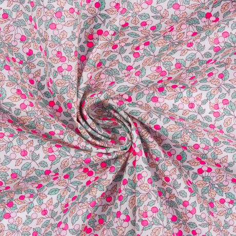Tissu Liberty Fabrics Tana Lawn® Colleen's fluo