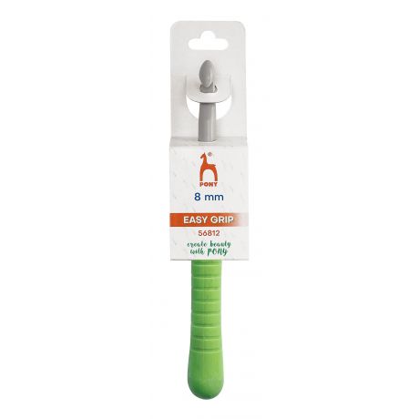 Crochet plastique à manche doux 15cm n°8