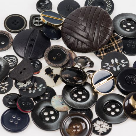 Lot boutons noir