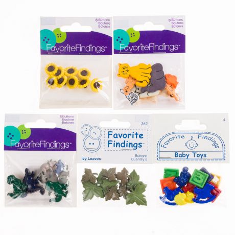 Assortiment de cartes de boutons