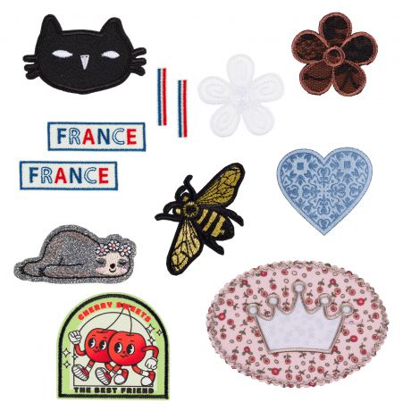 1 Lot de thermocollants