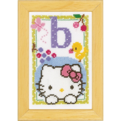 Kit miniature hello kitty alphabet b