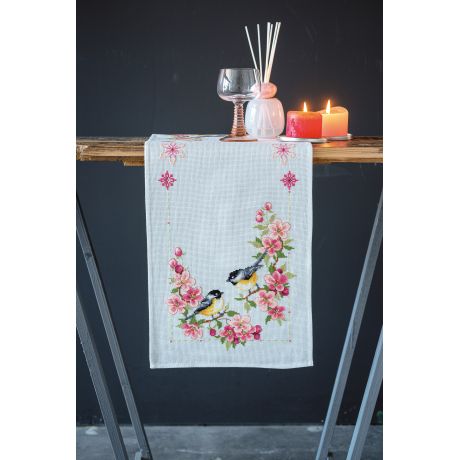 Kit chemin de table birds and blossoms