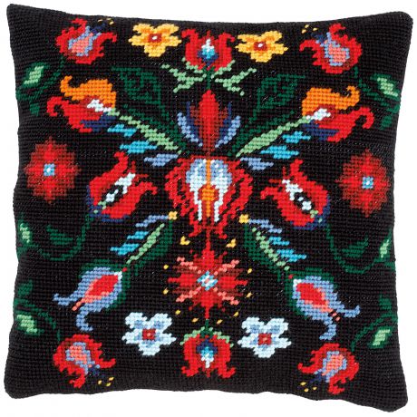 Kit coussin gobelin folklore