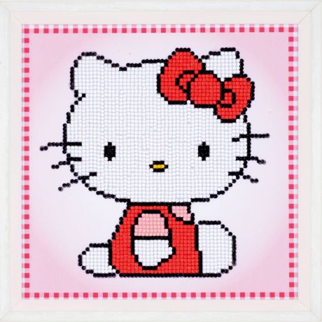 kit Diamond painting Hello Kitty 22x22 cm
