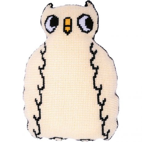 Kit coussin au point de croix hibou