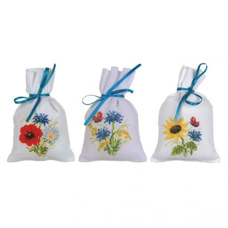 Kit sachet fleurs des champs lot de 3