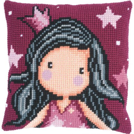 Kit coussin au point de croix gorjuss dreaming