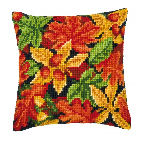 Coussin point de croix 40/40cm