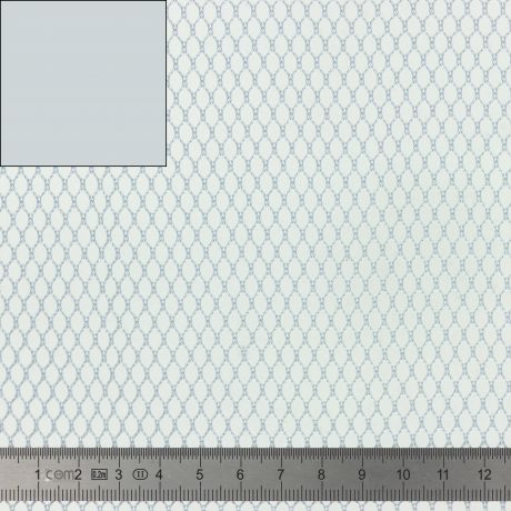 Coupon mesh fabric gris