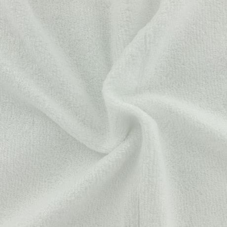 Tissu ponge de bambou blanc