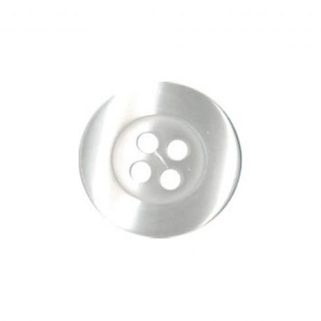 Bouton couture chemise nacré