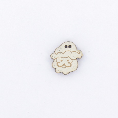 Sujet en bois pour Nol pre Nol crme