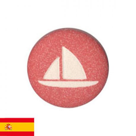 Bouton enfant bateau voilier