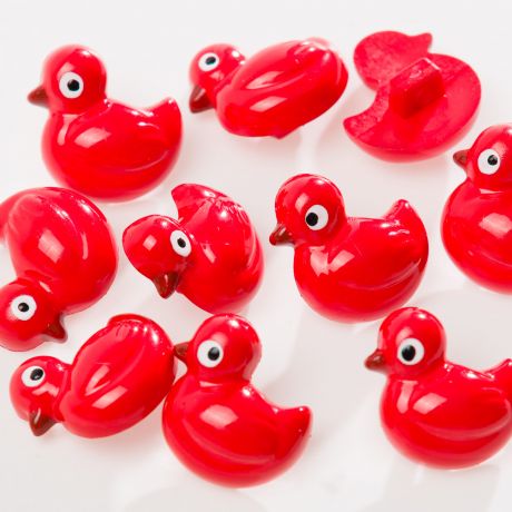 Bouton enfant canard � queue