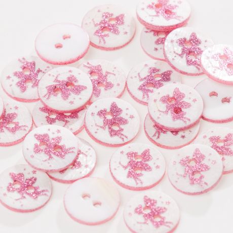Bouton enfant f�e