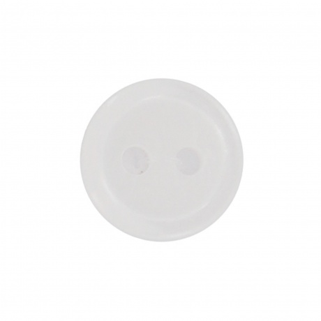 Bouton brillant 2 trous