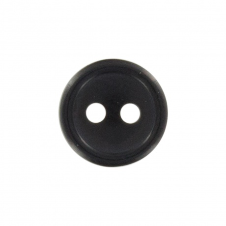 Bouton brillant 2 trous