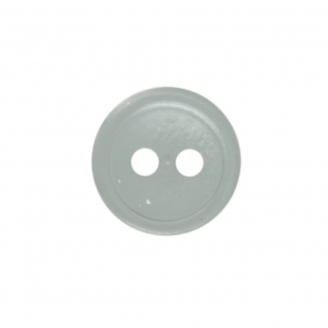 Bouton brillant 2 trous