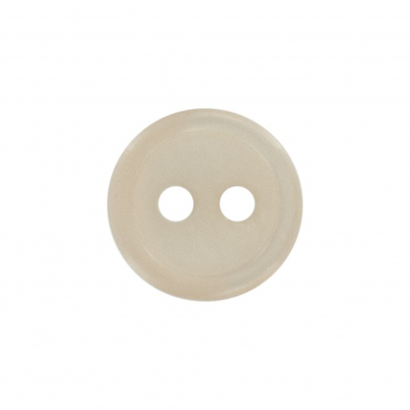 Bouton brillant 2 trous