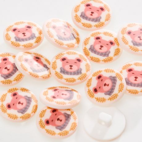 Bouton enfant ours