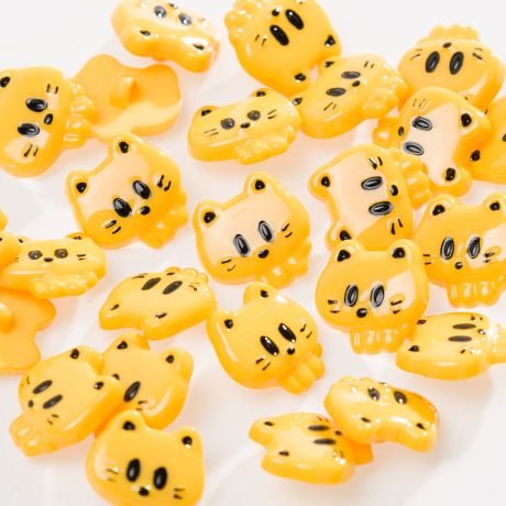 Bouton enfant chat