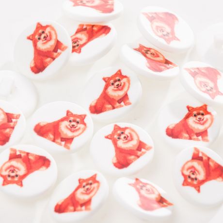 Bouton enfant chien